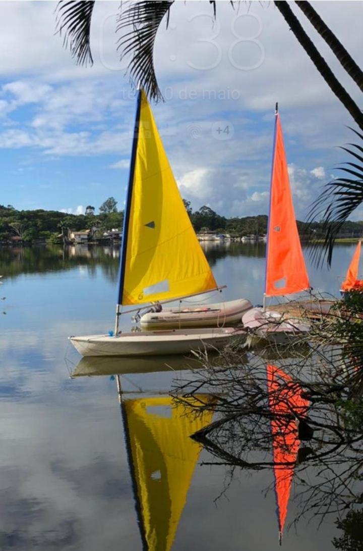 Lakehouse 24Hs Hostel Lagoa Conceicao Florianópolis Kültér fotó