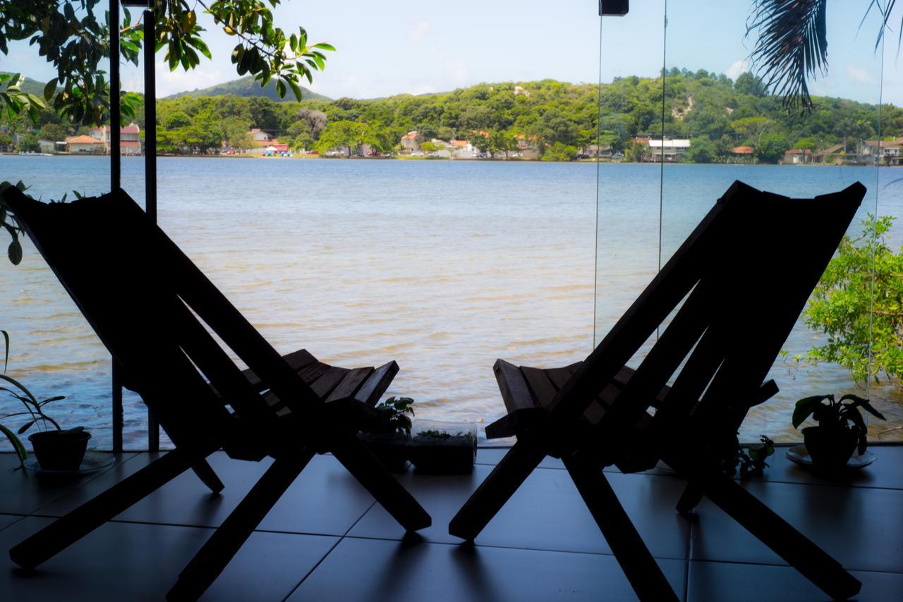 Lakehouse 24Hs Hostel Lagoa Conceicao Florianópolis Kültér fotó