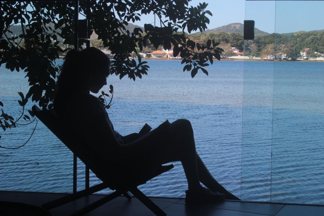 Lakehouse 24Hs Hostel Lagoa Conceicao Florianópolis Kültér fotó